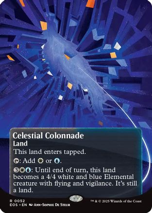 Celestial Colonnade (0052) (EOS-052) [Edge of Eternities: Stellar Sights] Foil MTG Single Wizards of the Coast