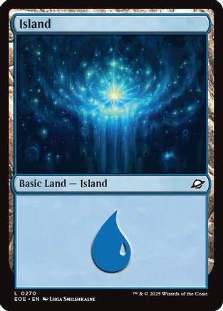 Island (0270) (EOE-270) [Edge of Eternities] MTG Single Wizards of the Coast