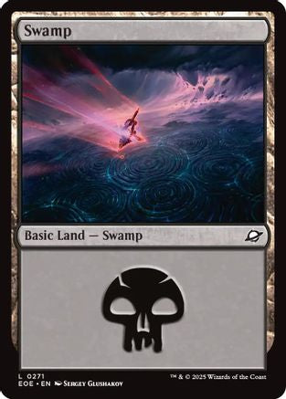 Swamp (0271) (EOE-271) [Edge of Eternities] Foil MTG Single Wizards of the Coast