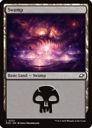 Swamp (0272) (EOE-272) [Edge of Eternities] Foil MTG Single Wizards of the Coast