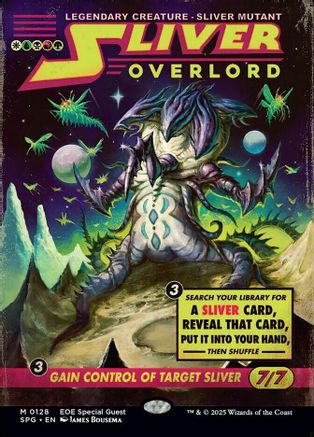 Sliver Overlord (Showcase) (SPG-128) [Special Guests] MTG Single Wizards of the Coast