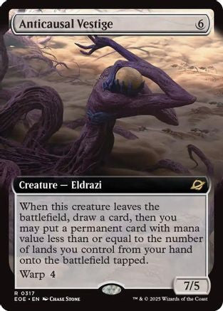 Anticausal Vestige (EOE-317) [Edge of Eternities] Foil MTG Single Wizards of the Coast
