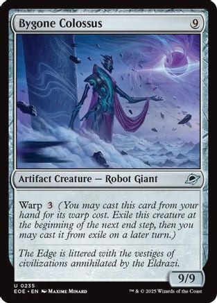 Bygone Colossus (EOE-235) [Edge of Eternities] Foil MTG Single Wizards of the Coast