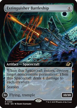 Extinguisher Battleship (EOE-355) [Edge of Eternities] MTG Single Wizards of the Coast