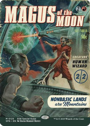 Magus of the Moon (Borderless) (SPG-125) [Special Guests] Foil MTG Single Wizards of the Coast