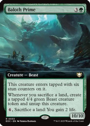 Baloth Prime (EOC-033) [Commander: Edge of Eternities] MTG Single Wizards of the Coast