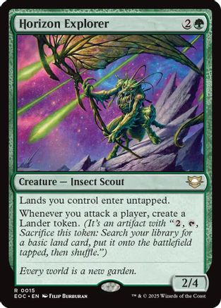 Horizon Explorer (EOC-015) [Commander: Edge of Eternities] MTG Single Wizards of the Coast