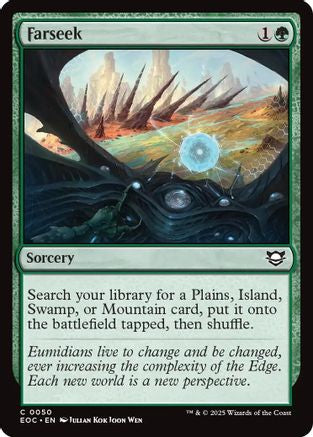 Farseek (EOC-050) [Commander: Edge of Eternities] MTG Single Wizards of the Coast
