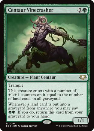 Centaur Vinecrasher (EOC-094) [Commander: Edge of Eternities] MTG Single Wizards of the Coast