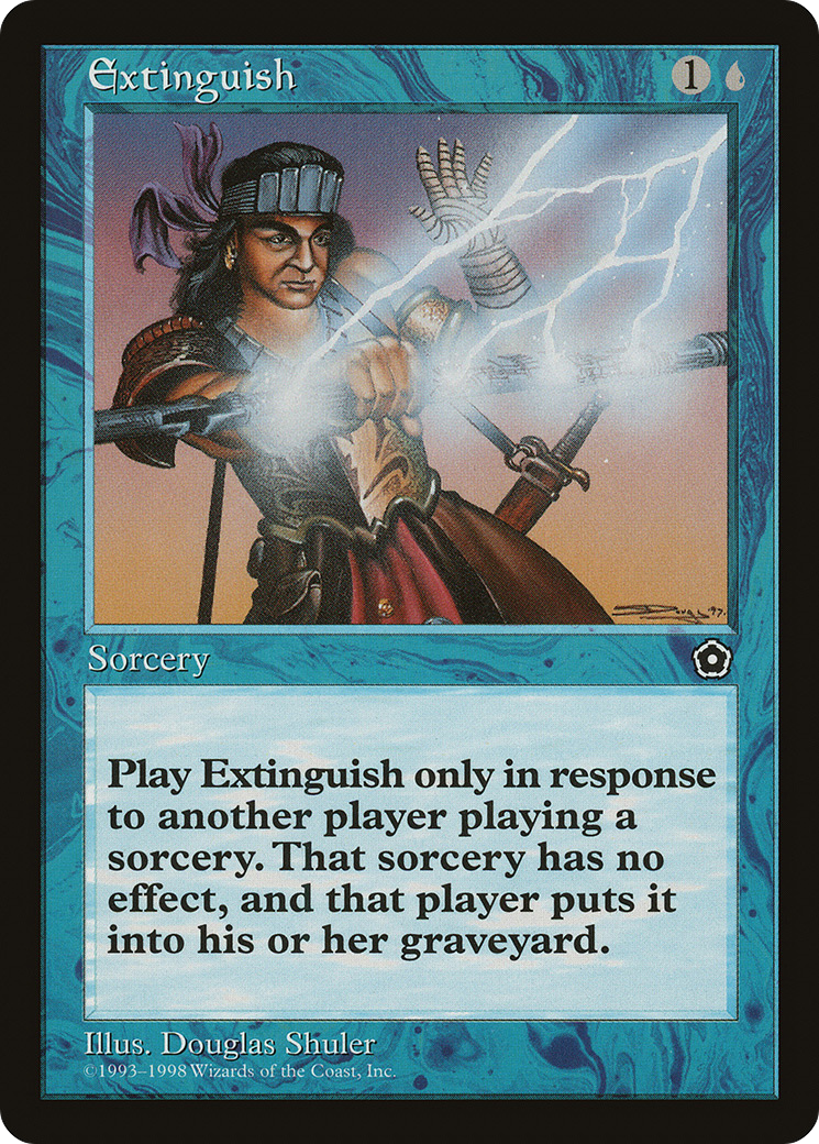 Extinguish (P02-) [Misc] Portal Second Age MTG Single Wizards of the Coast
