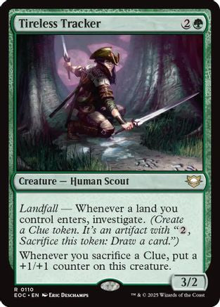 Tireless Tracker (EOC-110) [Commander: Edge of Eternities] MTG Single Wizards of the Coast