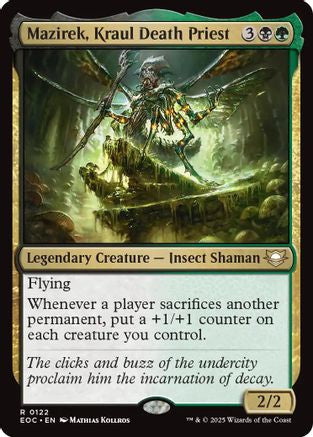 Mazirek, Kraul Death Priest (EOC-122) [Commander: Edge of Eternities] MTG Single Wizards of the Coast