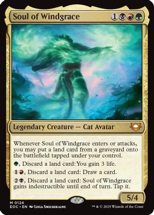 Soul of Windgrace (EOC-126) [Commander: Edge of Eternities] MTG Single Wizards of the Coast