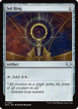 Sol Ring (EOC-057) [Commander: Edge of Eternities] MTG Single Wizards of the Coast