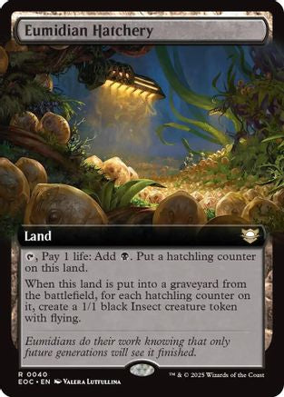 Eumidian Hatchery (EOC-040) [Commander: Edge of Eternities] MTG Single Wizards of the Coast