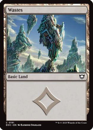 Wastes (EOC-191) [Commander: Edge of Eternities] MTG Single Wizards of the Coast