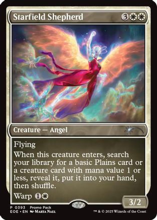 Starfield Shepherd (PPEOE-393) [Promo Pack: Edge of Eternities] MTG Single Wizards of the Coast