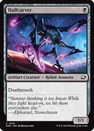 Hullcarver (EOE-105) [Edge of Eternities] Foil MTG Single Wizards of the Coast