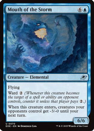 Mouth of the Storm (EOE-070) [Edge of Eternities] Foil MTG Single Wizards of the Coast