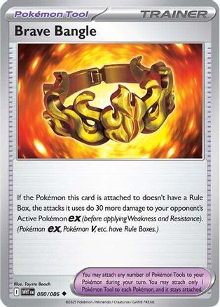 Brave Bangle (80) [SV: White Flare] Pokemon Single Pokémon