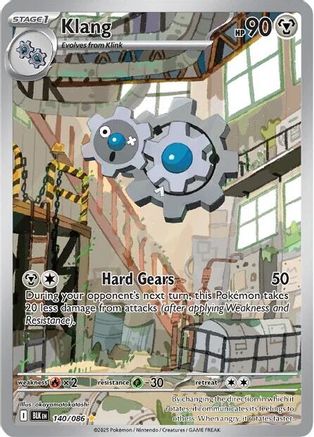 Klang - 140/086 Holofoil [SV: Black Bolt] Pokemon Single Pokémon