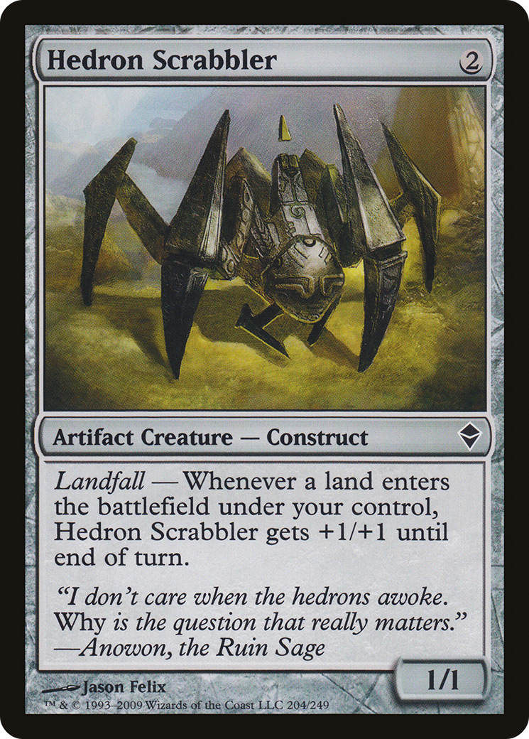 Hedron Scrabbler (ZEN-204) [Zendikar] MTG Single Wizards of the Coast