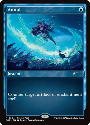 Annul (PPEOE-394) [Promo Pack: Edge of Eternities] Foil MTG Single Wizards of the Coast