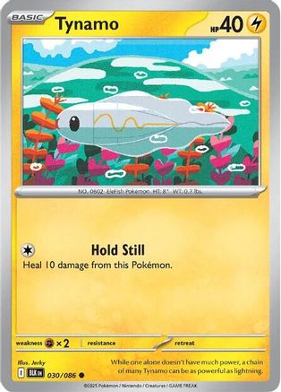 Tynamo 030/086 [SV: Black Bolt] Pokemon Single Pokémon