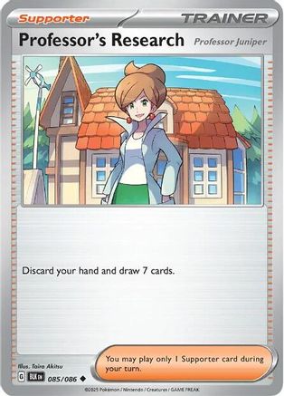 Professor's Research (85) [SV: Black Bolt] Pokemon Single Pokémon