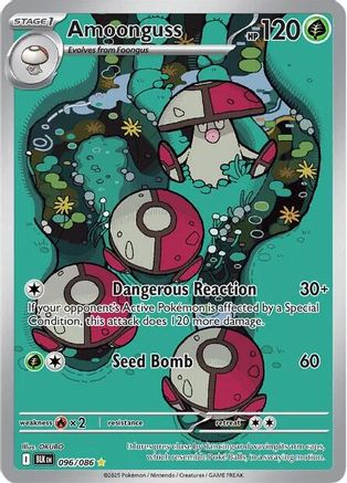 Amoonguss - 096/086 Holofoil [SV: Black Bolt] Pokemon Single Pokémon