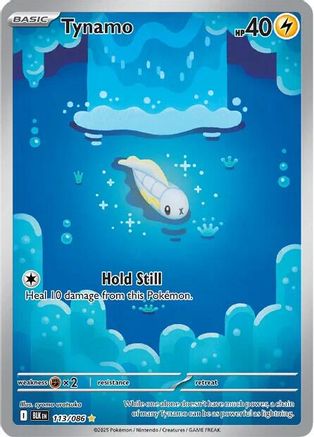 Tynamo - 113/086 Holofoil [SV: Black Bolt] Pokemon Single Pokémon