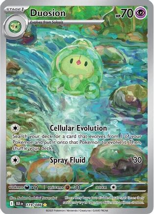 Duosion - 119/086 Holofoil [SV: Black Bolt] Pokemon Single Pokémon