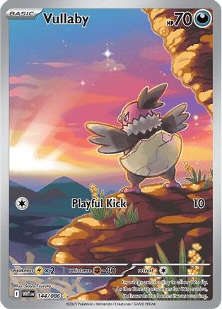 Vullaby - 144/086 (144) - [SV: White Flare] Holofoil Pokemon Single Pokémon