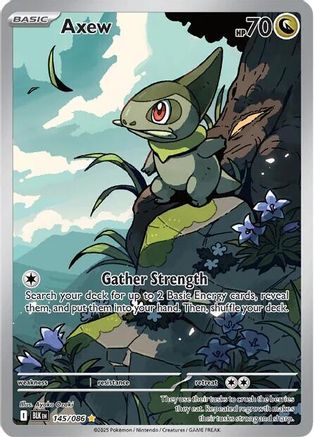 Axew - 145/086 Holofoil [SV: Black Bolt] Pokemon Single Pokémon