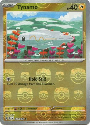 Tynamo (Master Ball Pattern) (30) Holofoil [SV: Black Bolt] Pokemon Single Pokémon