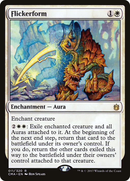 Flickerform (CMA-011) [Commander Anthology] MTG Single Wizards of the Coast