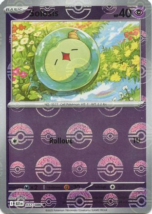 Solosis (Poke Ball Pattern) (37) Holofoil [SV: Black Bolt] Pokemon Single Pokémon
