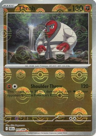 Throh (Poke Ball Pattern) (50) Holofoil [SV: Black Bolt] Pokemon Single Pokémon
