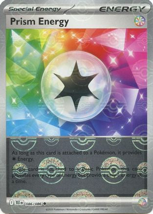 Prism Energy (Poke Ball Pattern) (86) Holofoil [SV Black Bolt] Pokemon Single Pokémon