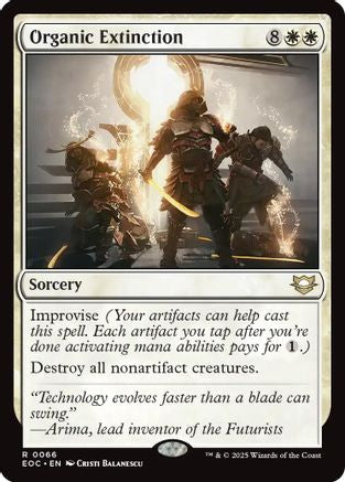Organic Extinction (EOC-066) [Commander: Edge of Eternities] MTG Single Wizards of the Coast
