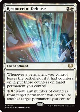 Resourceful Defense (EOC-067) [Commander: Edge of Eternities] MTG Single Wizards of the Coast