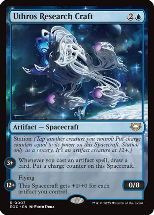 Uthros Research Craft (EOC-007) [Commander: Edge of Eternities] MTG Single Wizards of the Coast