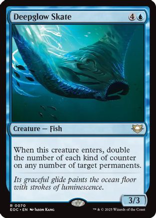 Deepglow Skate (EOC-070) [Commander: Edge of Eternities] MTG Single Wizards of the Coast