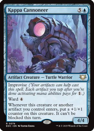 Kappa Cannoneer (EOC-074) [Commander: Edge of Eternities] MTG Single Wizards of the Coast