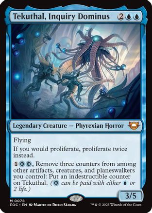 Tekuthal, Inquiry Dominus (EOC-078) [Commander: Edge of Eternities] MTG Single Wizards of the Coast