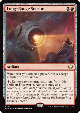 Long-Range Sensor (EOC-011) [Commander: Edge of Eternities] MTG Single Wizards of the Coast