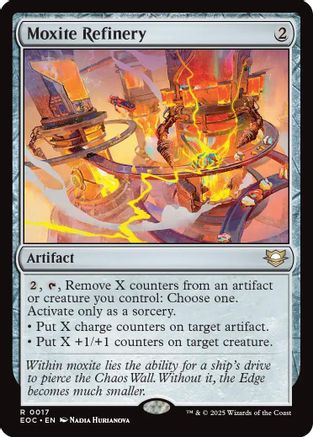 Moxite Refinery (EOC-017) [Commander: Edge of Eternities] MTG Single Wizards of the Coast