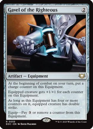 Gavel of the Righteous (EOC-055) [Commander: Edge of Eternities] MTG Single Wizards of the Coast