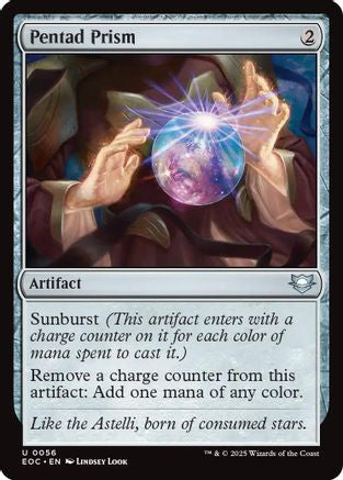 Pentad Prism (EOC-056) [Commander: Edge of Eternities] MTG Single Wizards of the Coast