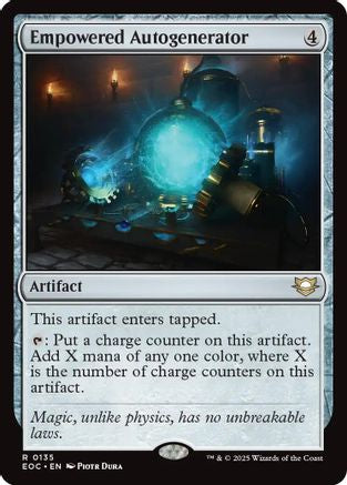 Empowered Autogenerator (EOC-135) [Commander: Edge of Eternities] MTG Single Wizards of the Coast